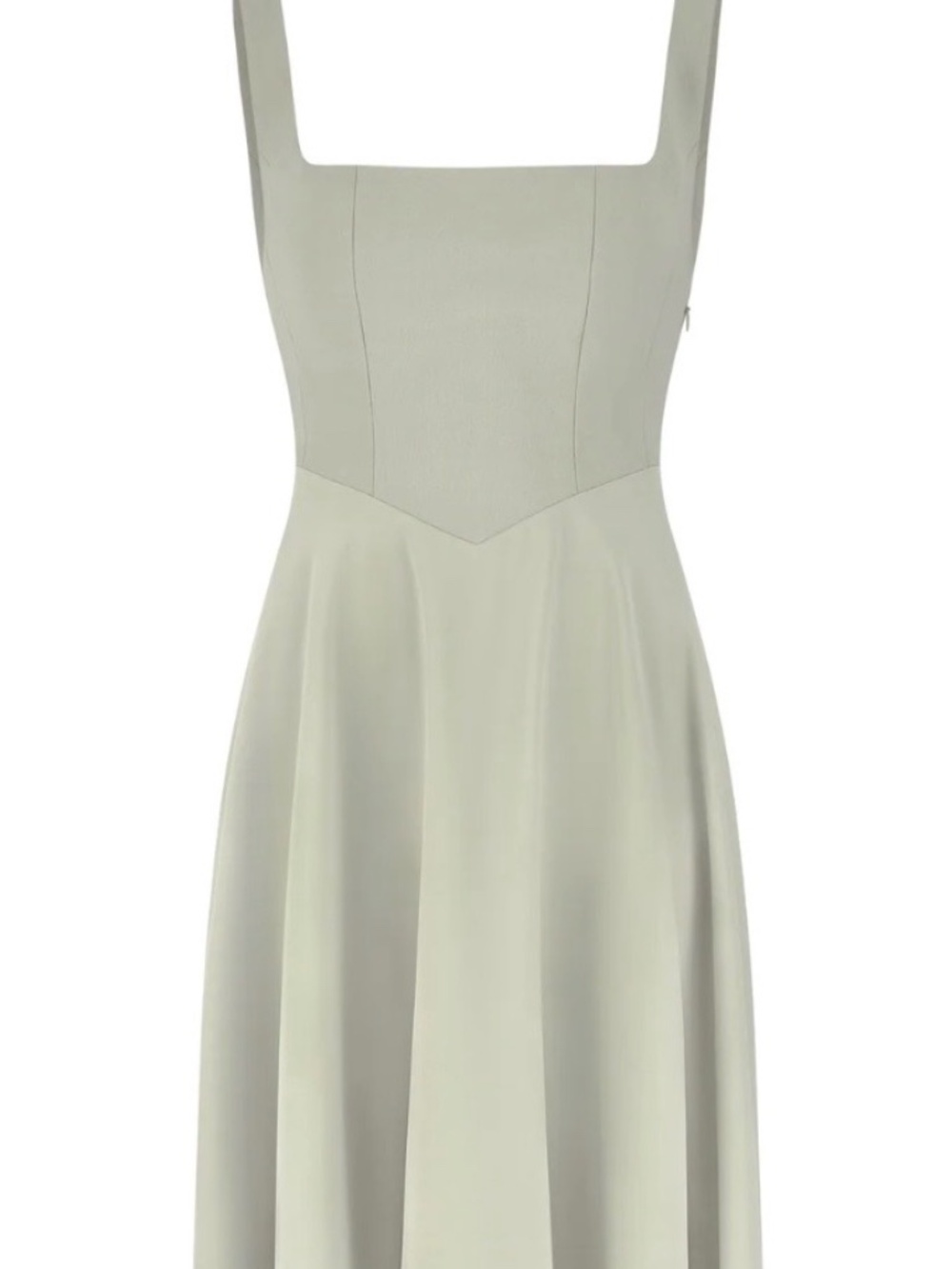 Odd Muse Square Neck Midi Dress